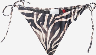 HUGO Bikinihousut 'FANCY' värissä beige / ruskea / musta, Tuotenäkymä