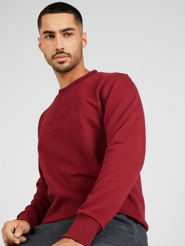 GANT - Sweatshirt em vermelho