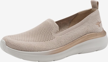 Chaussure basse Tamaris en beige : devant