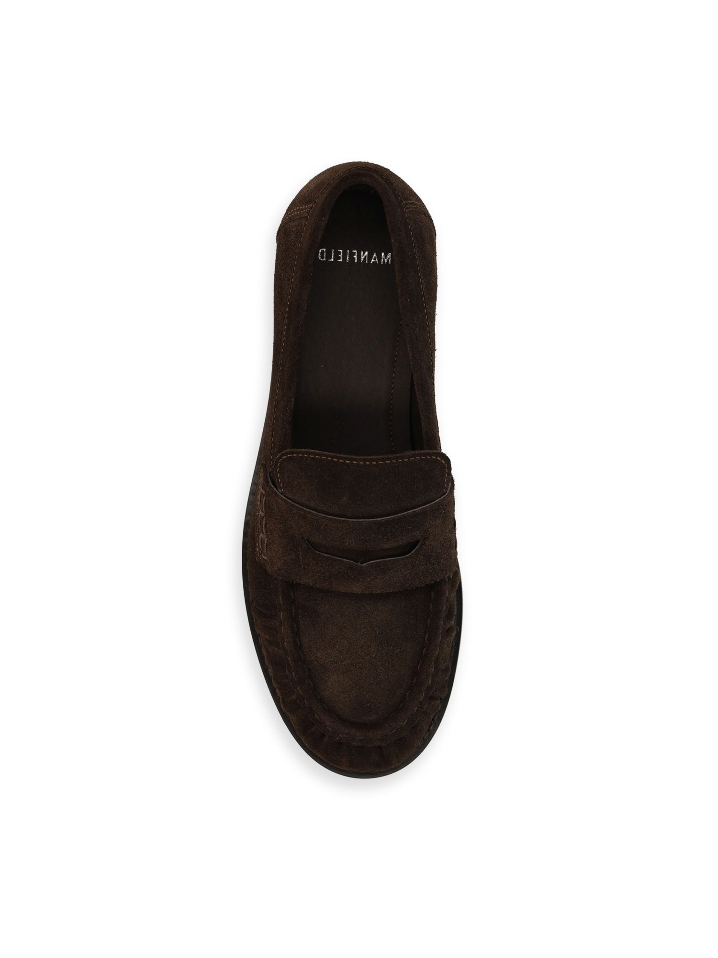 MANFIELD Classic Flats in Brown