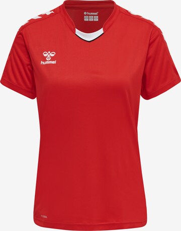 Hummel Functioneel shirt in Rood: voorkant