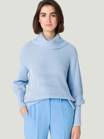 zero Sweater in Blue: front