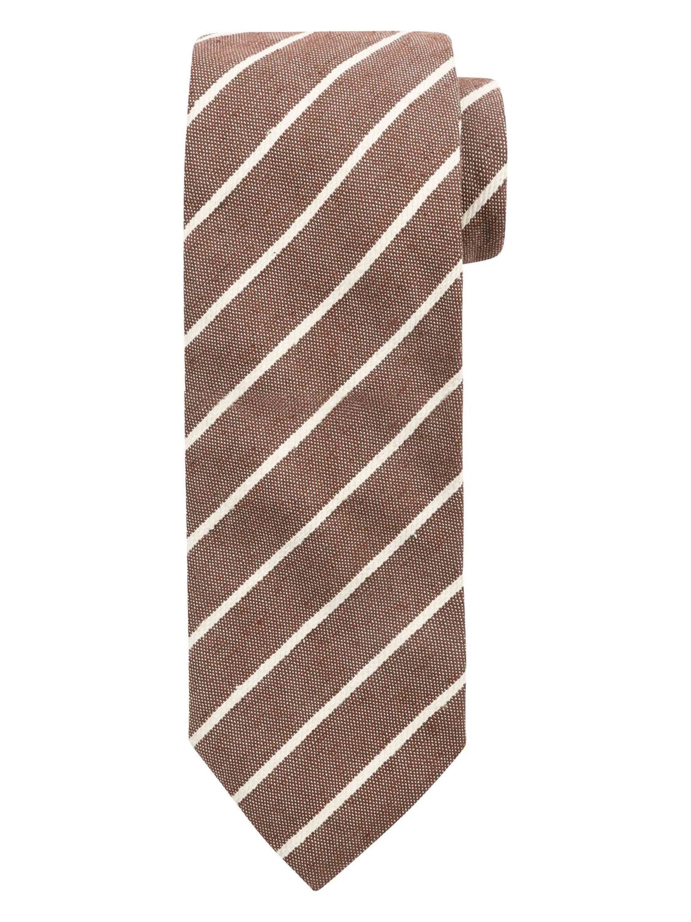 Suitable Tie in Brown: front
