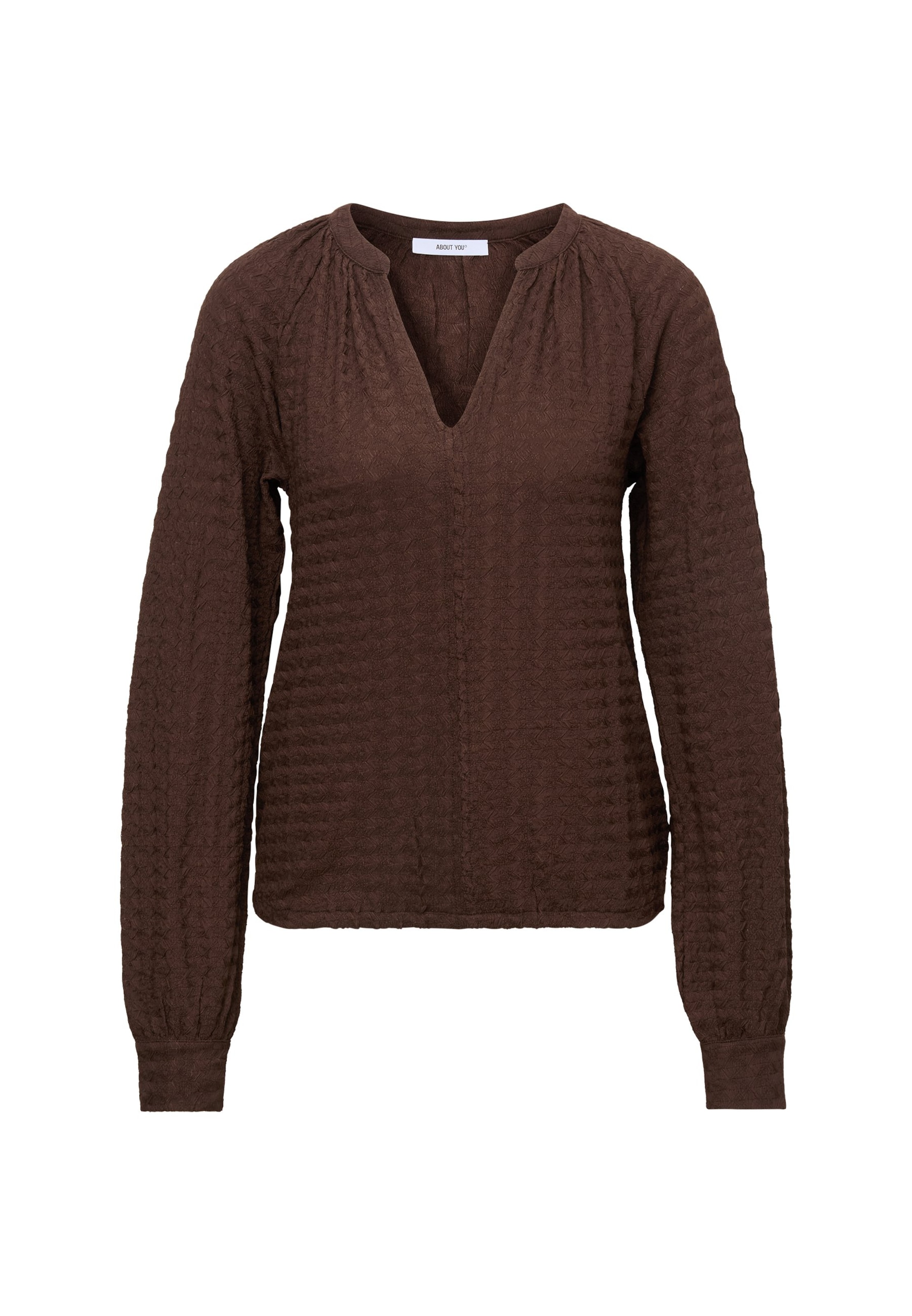 ABOUT YOU - Blusa 'Lea' en marrón: frente