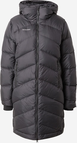 Manteau outdoor 'Fedoz' MAMMUT en noir : devant