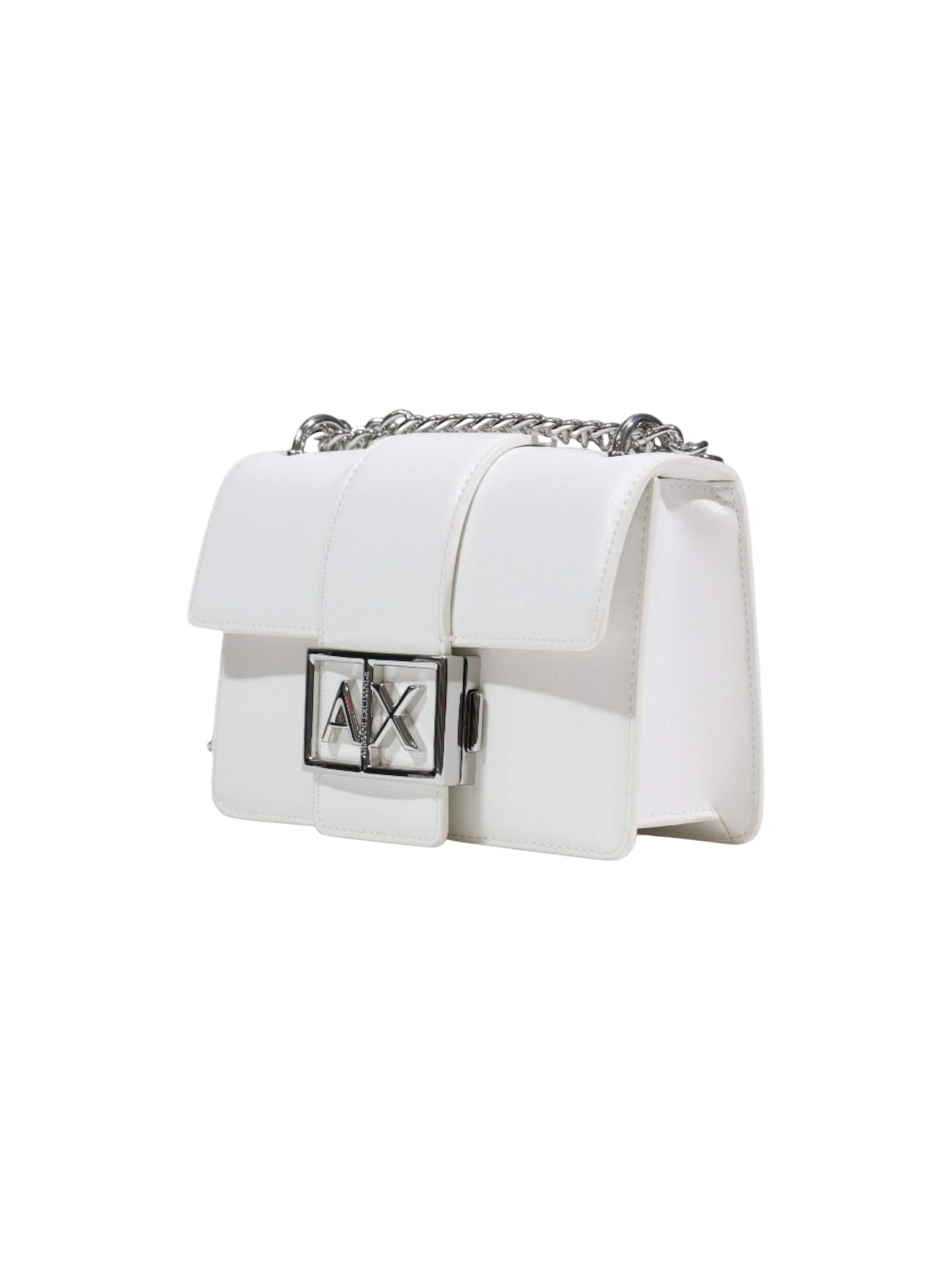 ARMANI EXCHANGE - Bolso de hombro 'MESSENGER BAG XW000071 AF12039' en blanco