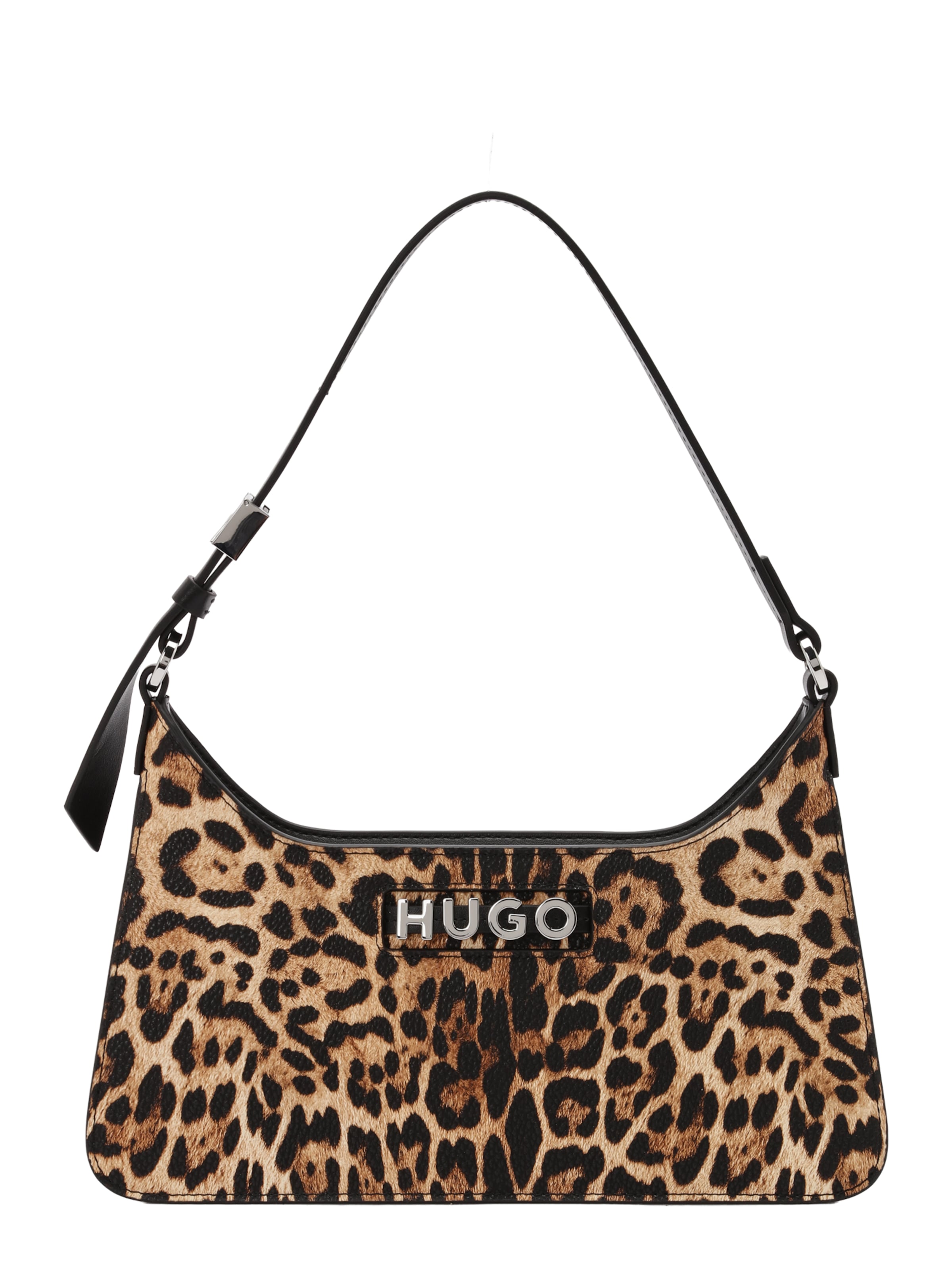 HUGO - Mala de ombro em bege: frente