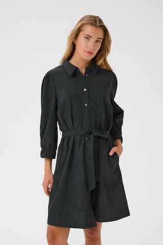 Kaffe Shirt dress 'Vera' in Green: front