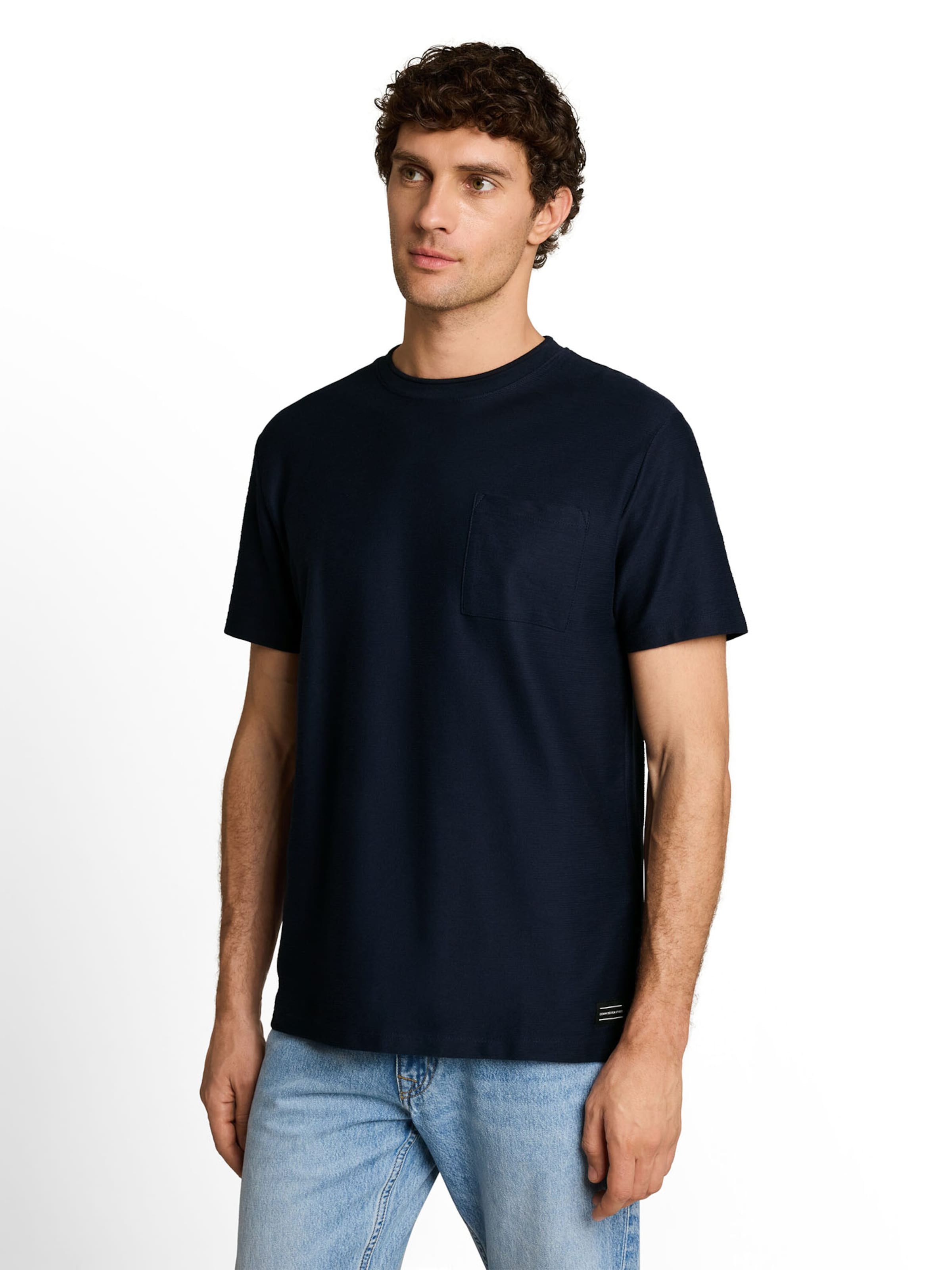 TOM TAILOR DENIM T-Shirt in Blau: Vorderseite