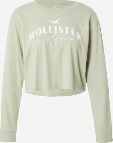 zaļš HOLLISTER T-Krekls: no priekšpuses