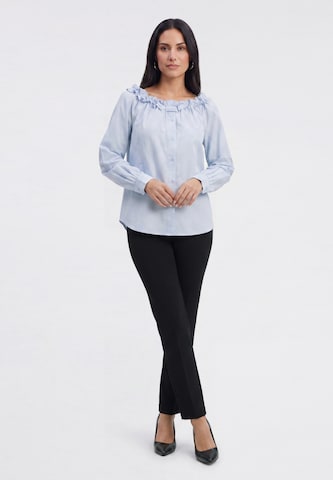 usha BLACK LABEL - Blusa em azul
