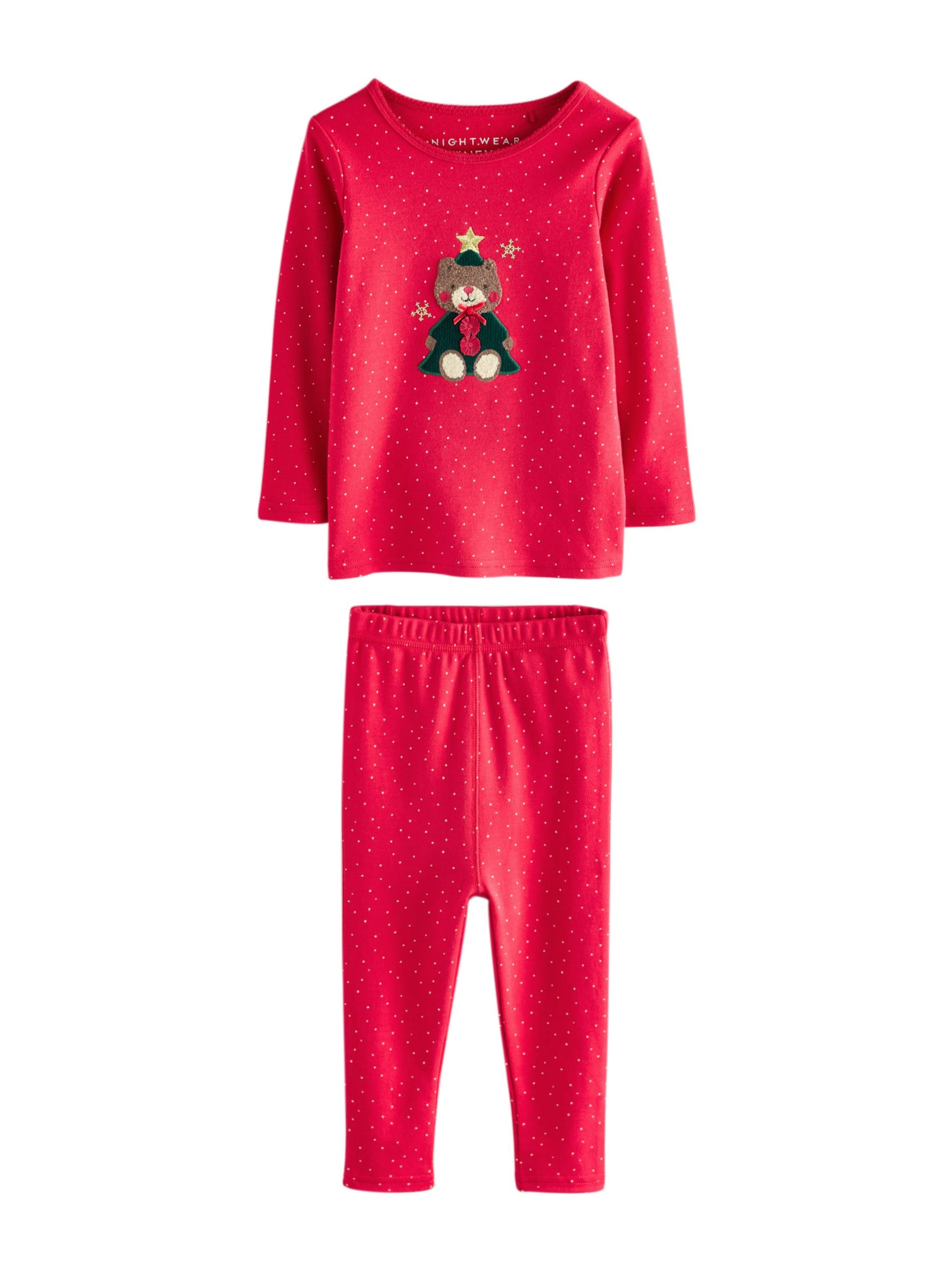 Next Ruhák alváshoz 'Christmas' - piros: elől