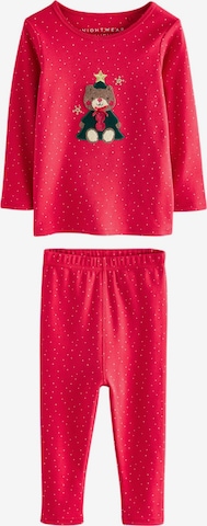 Next Yöpuku 'Christmas' värissä punainen: etupuoli