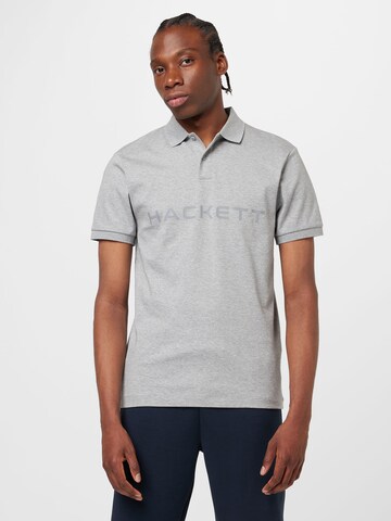 Maglietta 'ESSENTIAL' di Hackett London in grigio: frontale