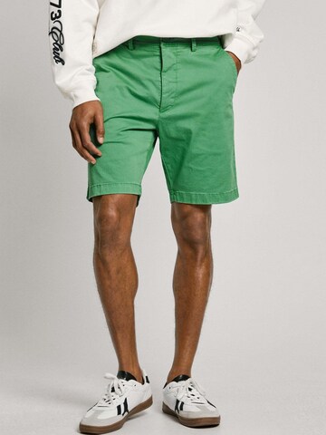 regular Pantaloni chino 'REGULAR' di Pepe Jeans in verde: frontale