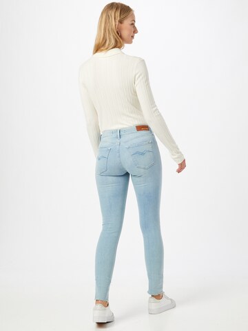 REPLAY Skinny Jeans 'NEW LUZ' in Blau