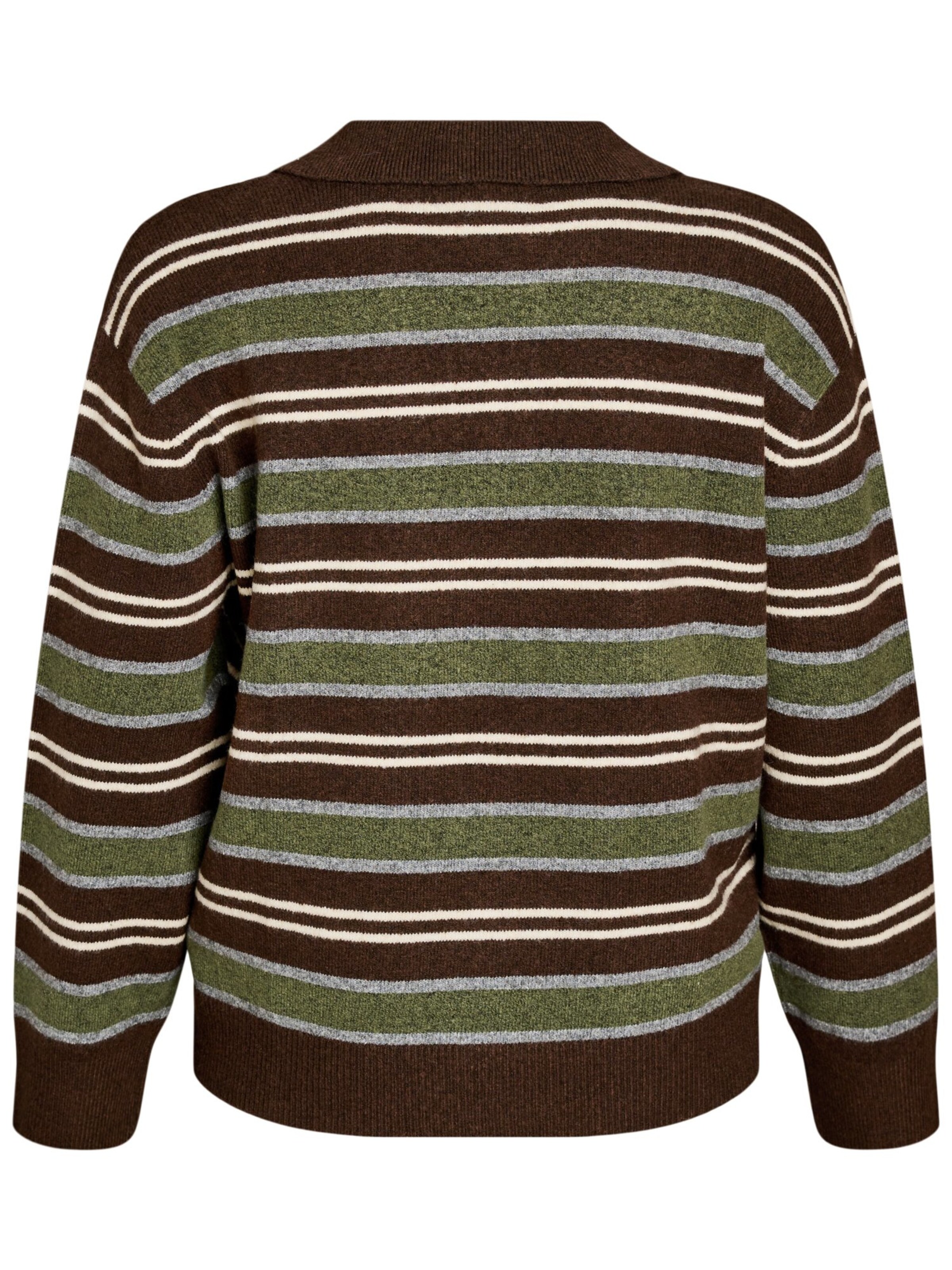 Zizzi Sweter w kolorze brązowy