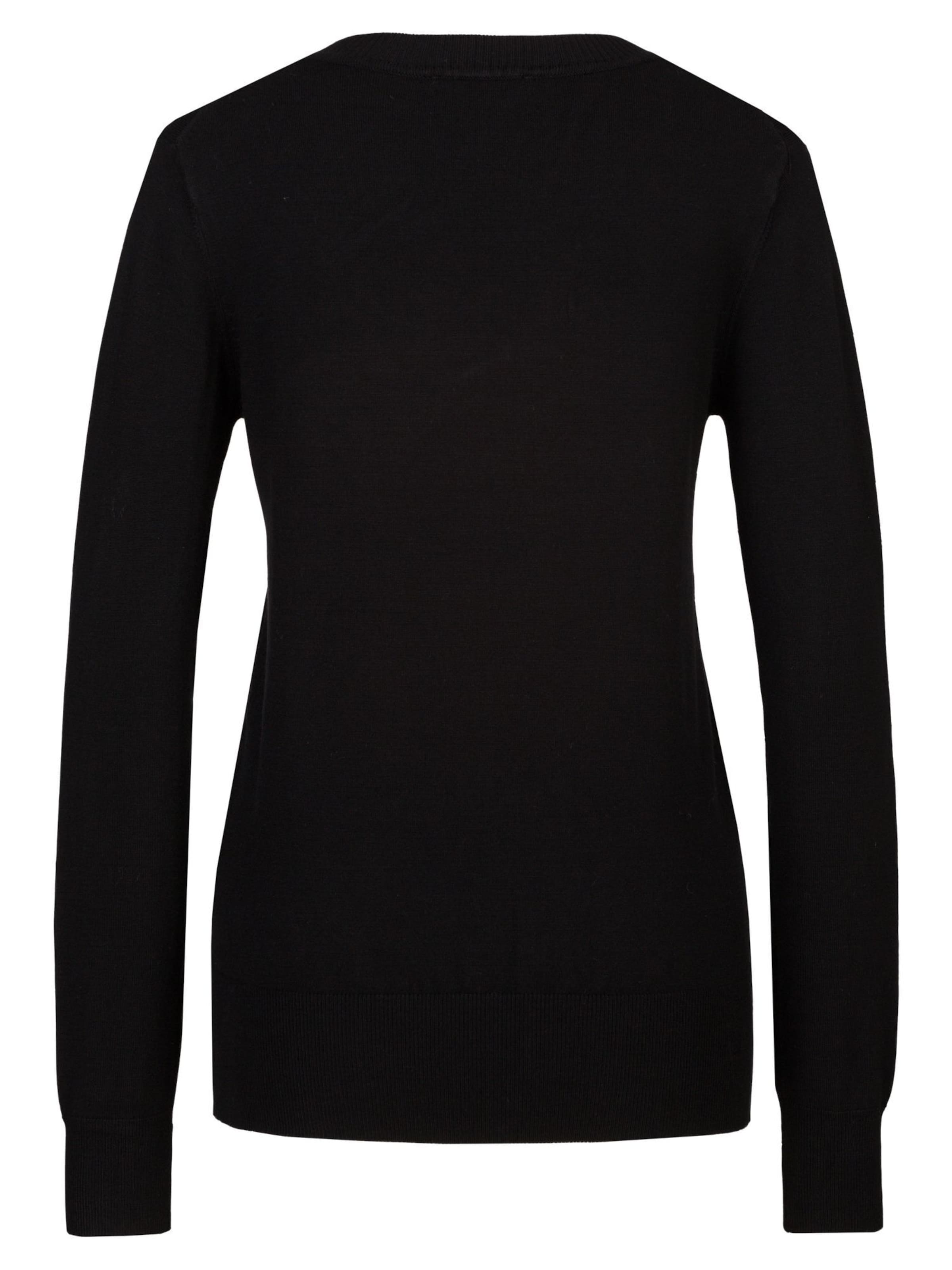 19V69 ITALIA Pullover 'Viola' i sort