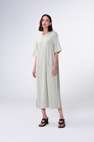 Aligne - Vestido en verde: frente