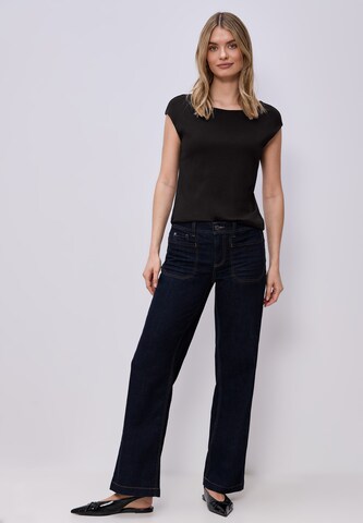 STREET ONE Shirt in Black