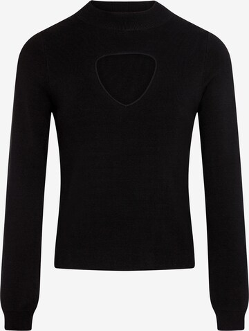 Morgan Sweater in Black: front