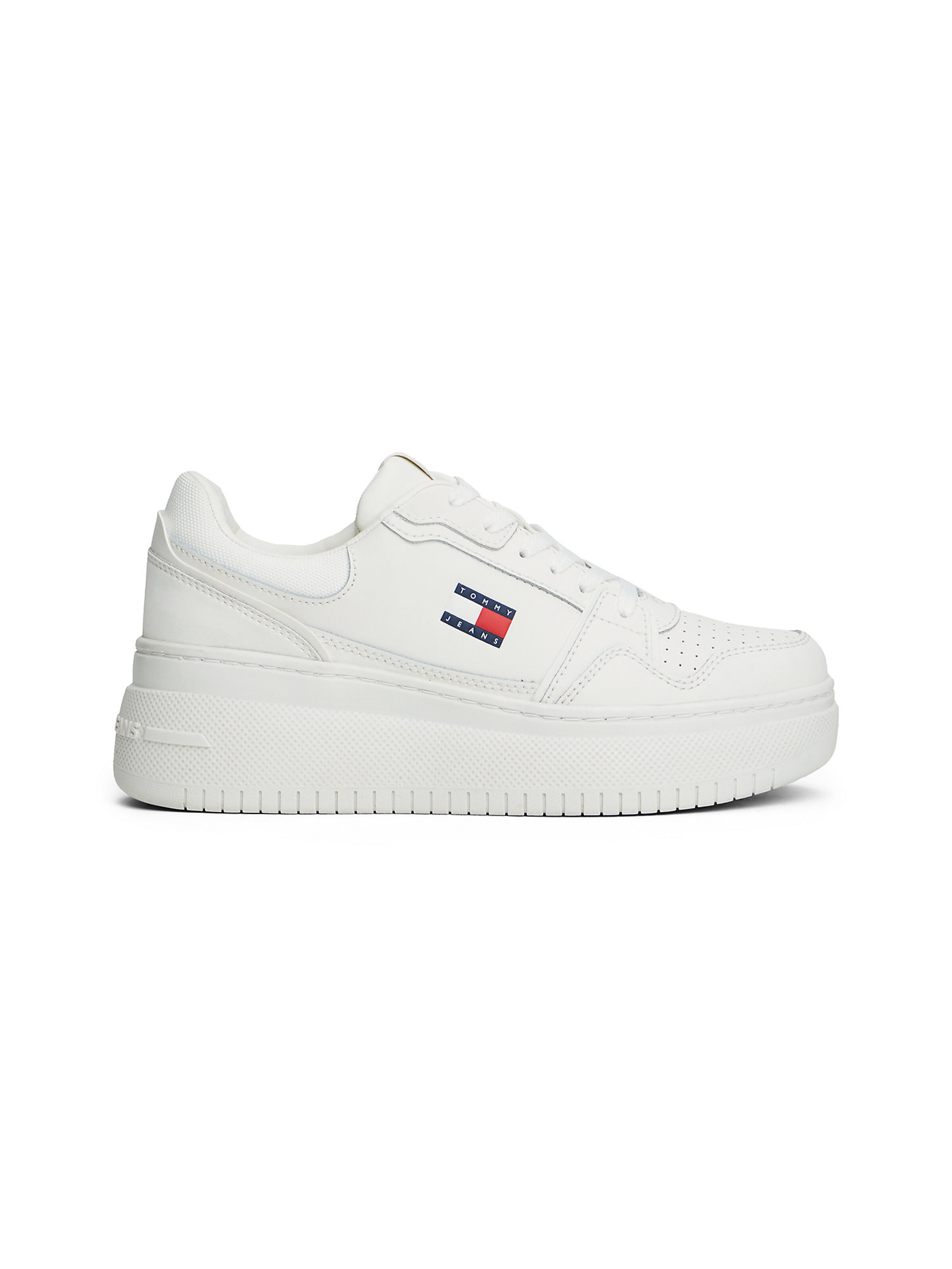 Tommy Jeans - Zapatillas deportivas bajas en blanco