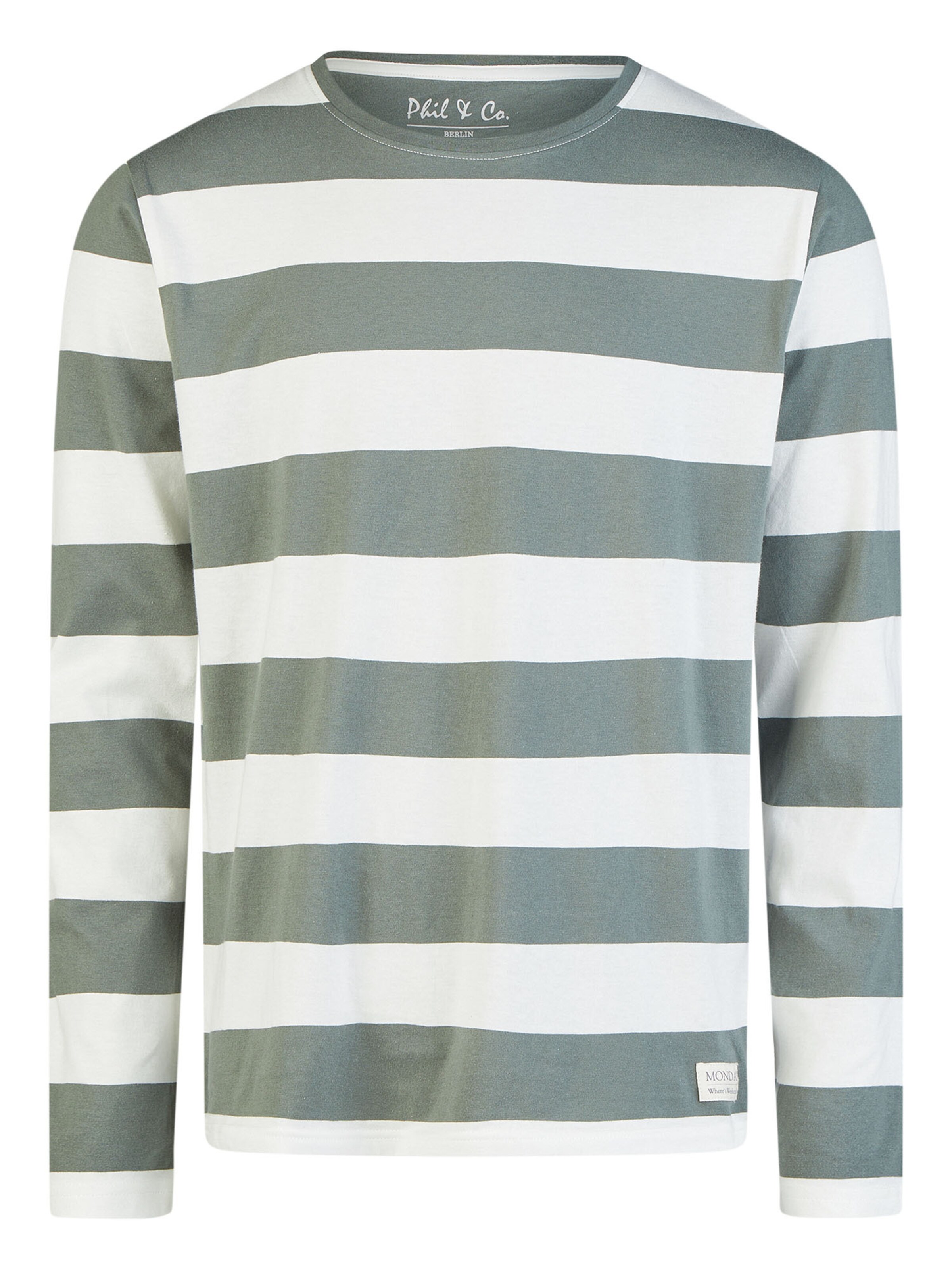 Phil & Co. Berlin Pajamas long 'Monday' in Green