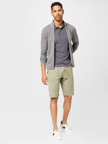 TOM TAILOR Regular Shorts in Grün