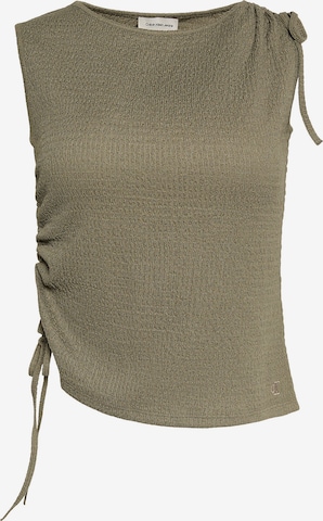 Haut Calvin Klein Jeans en vert : devant