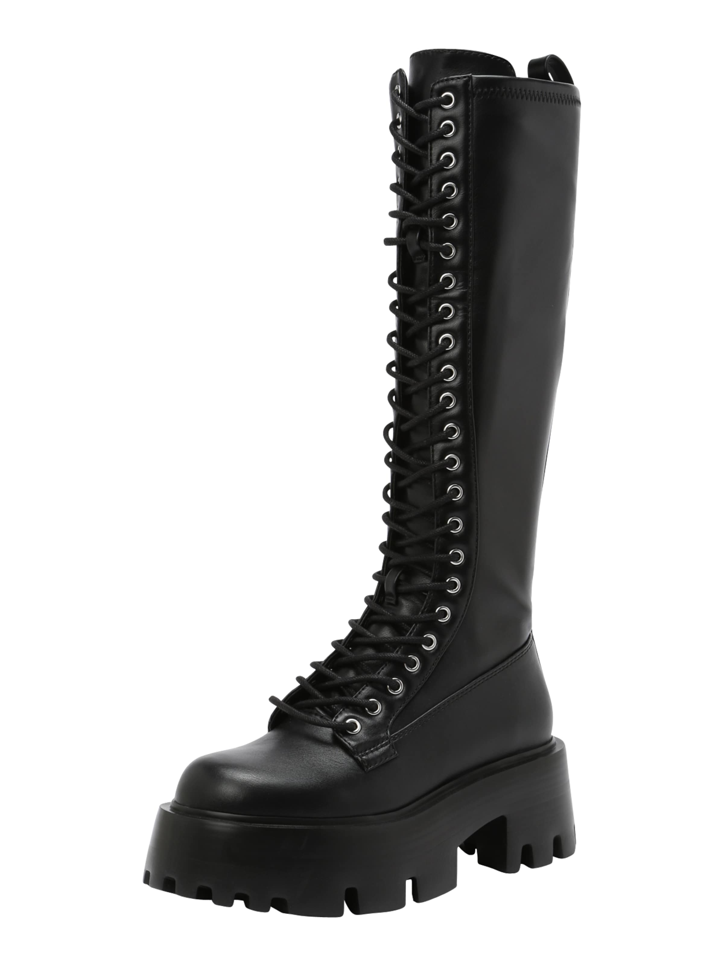 Stivale stringato 'Hariet' di STEVE MADDEN in nero: frontale