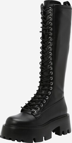 Bottes à lacets 'Hariet' STEVE MADDEN en noir : devant