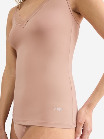 Haut ' Blue GO Blush ' SLOGGI en beige