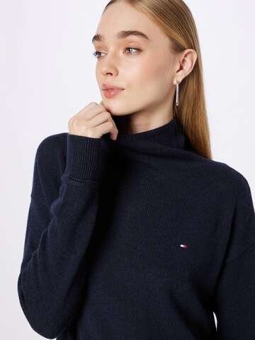 TOMMY HILFIGER Pullover in Blau