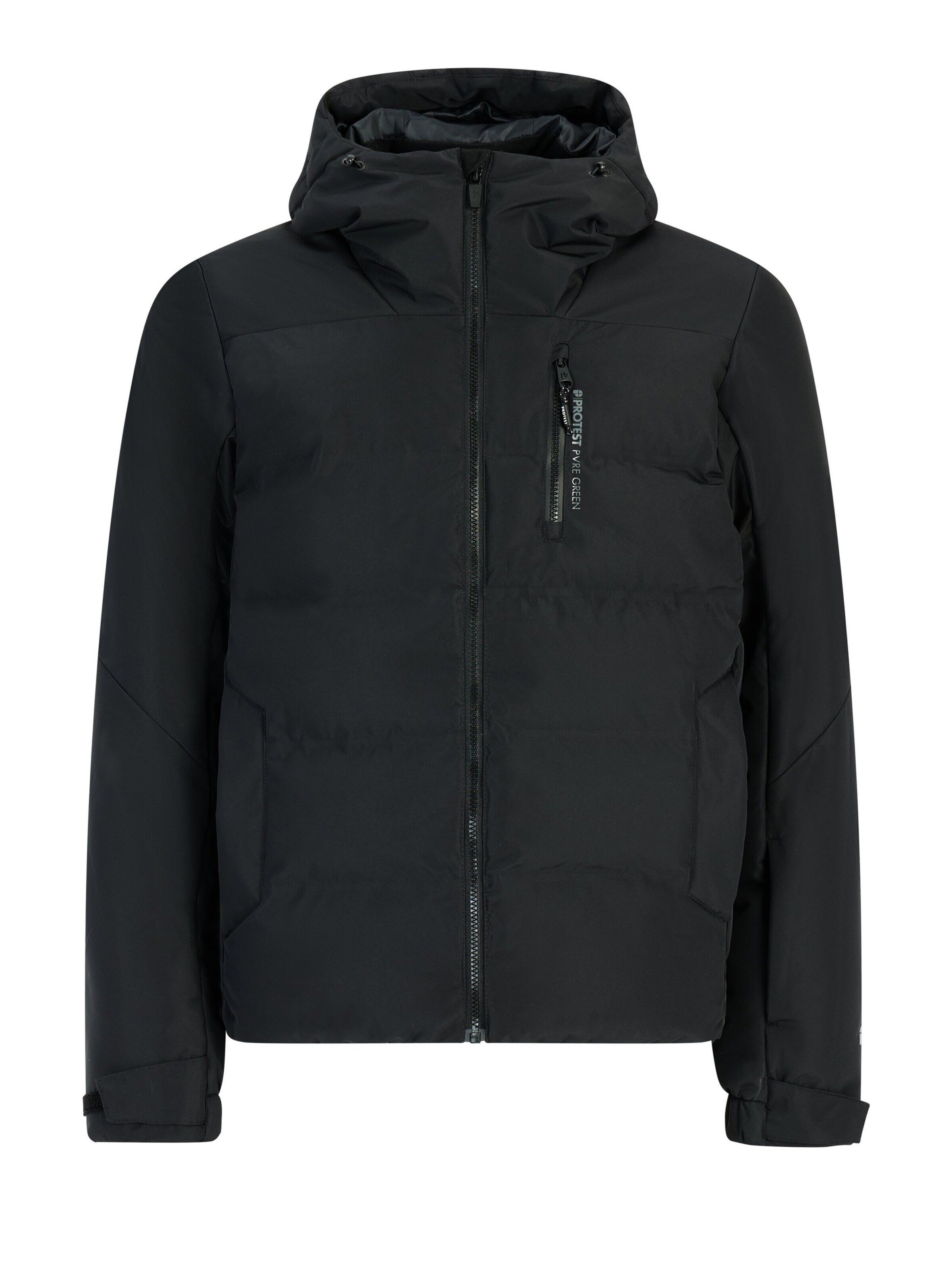 PROTEST Sportjacke 'PRTSuperior'‌‌ in Schwarz: Vorderseite