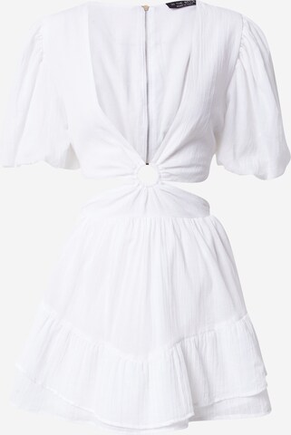 Robe 'PERRIE SIAN' In The Style en blanc : devant