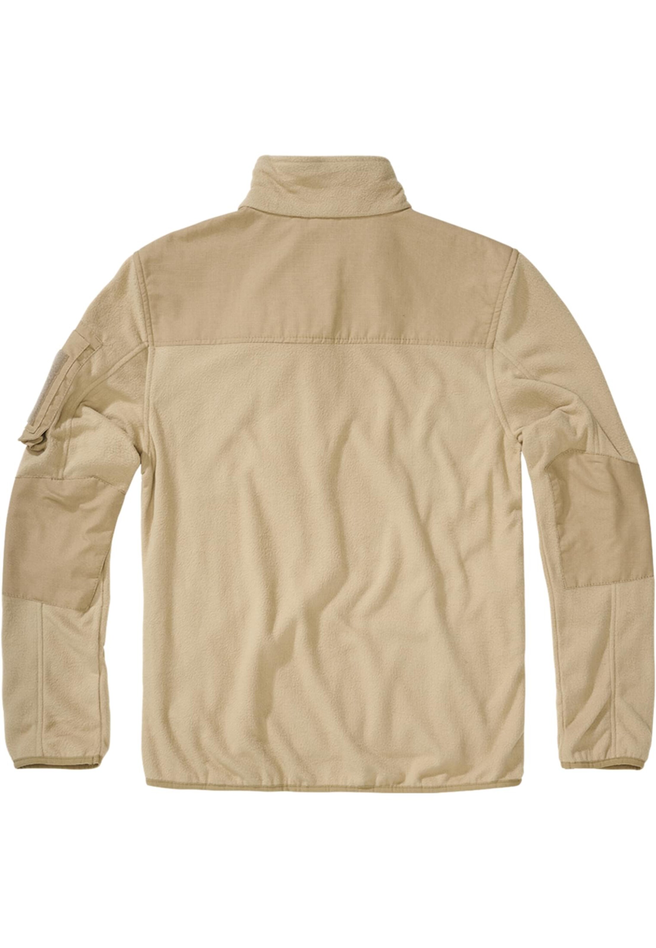 Pullover 'Troyer Ripstop' di Brandit in beige