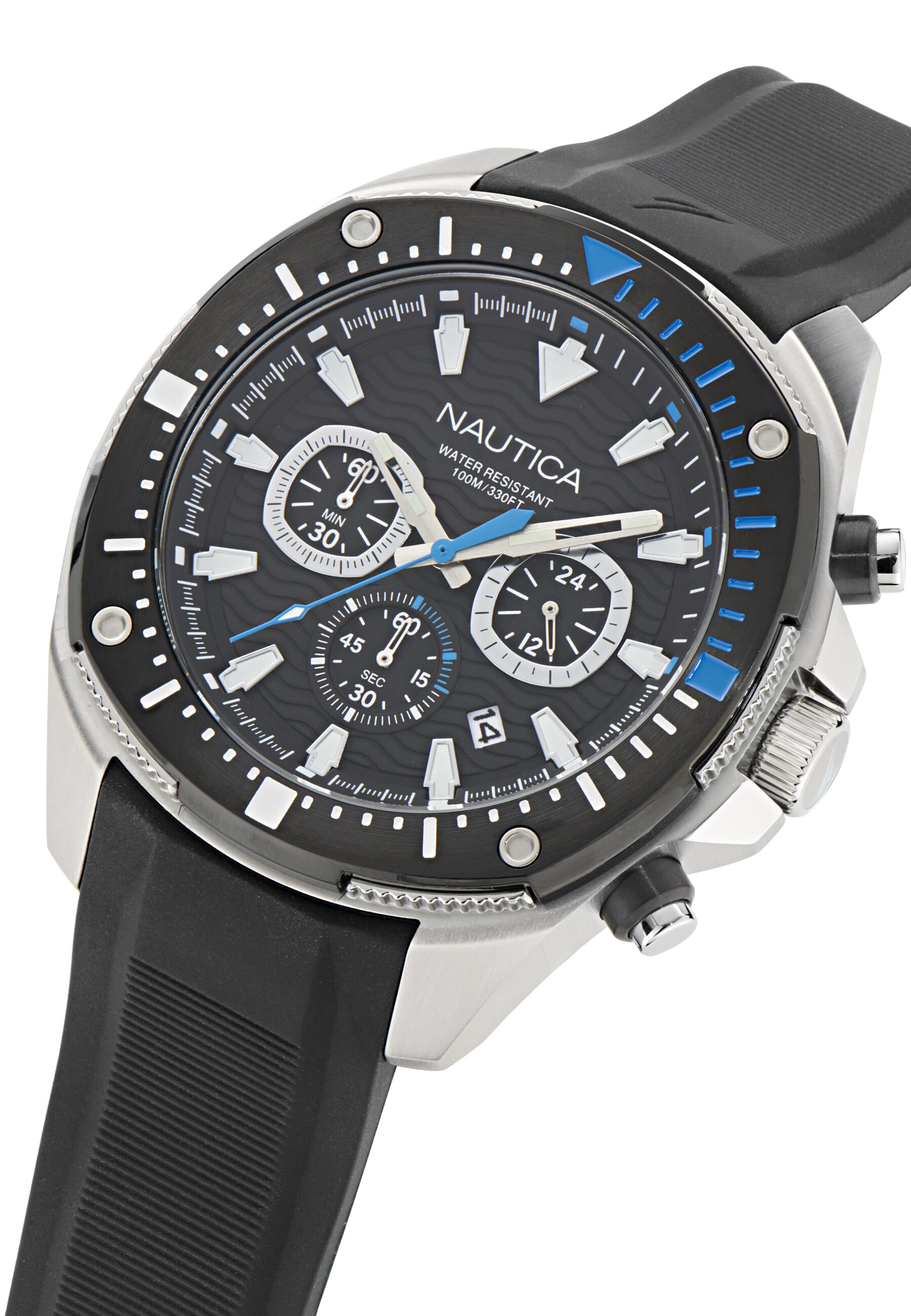 NAUTICA Analogt ur 'NCT BLUESAIL' i sort