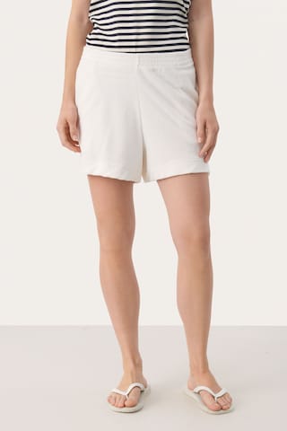 Part Two Regular Trousers in Beige: front