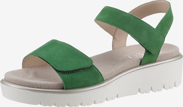 ARA Sandals in Green: front