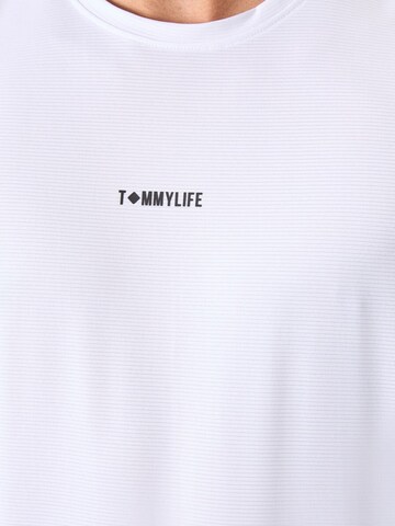 T-Shirt Tommy Life en blanc