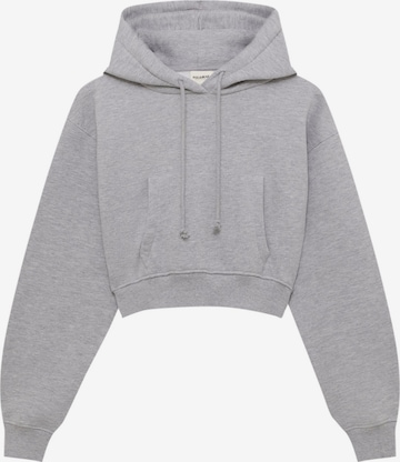 Pull&Bear Sweatshirt i grå: framsida