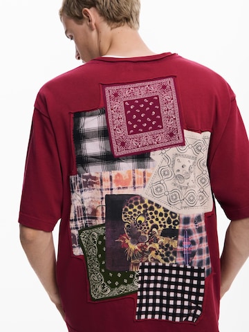 Tricou de la Desigual pe roșu