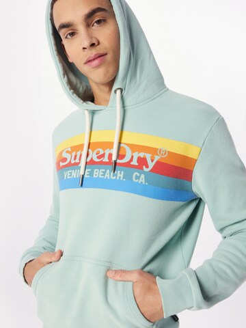 Superdry & Co Mikina 'VINTAGE VENUE' - Zelená