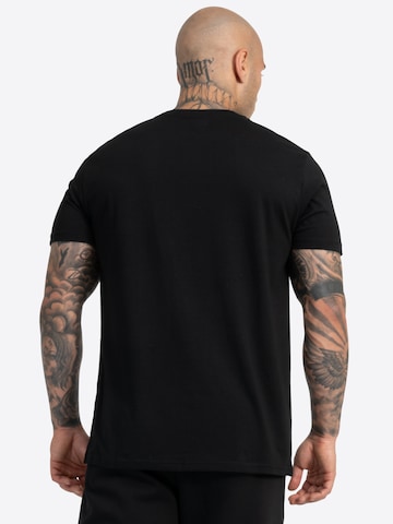 LONSDALE Tričko 'Torbay' - Čierna