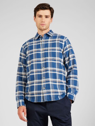 GAP Regular fit Overhemd in Blauw: voorkant
