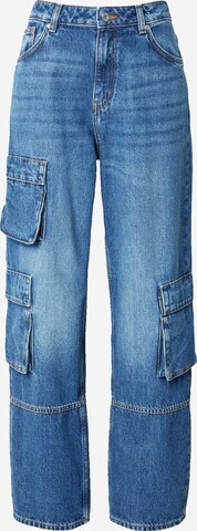 Regular Jeans cargo 'Leni' HUGO en bleu : devant