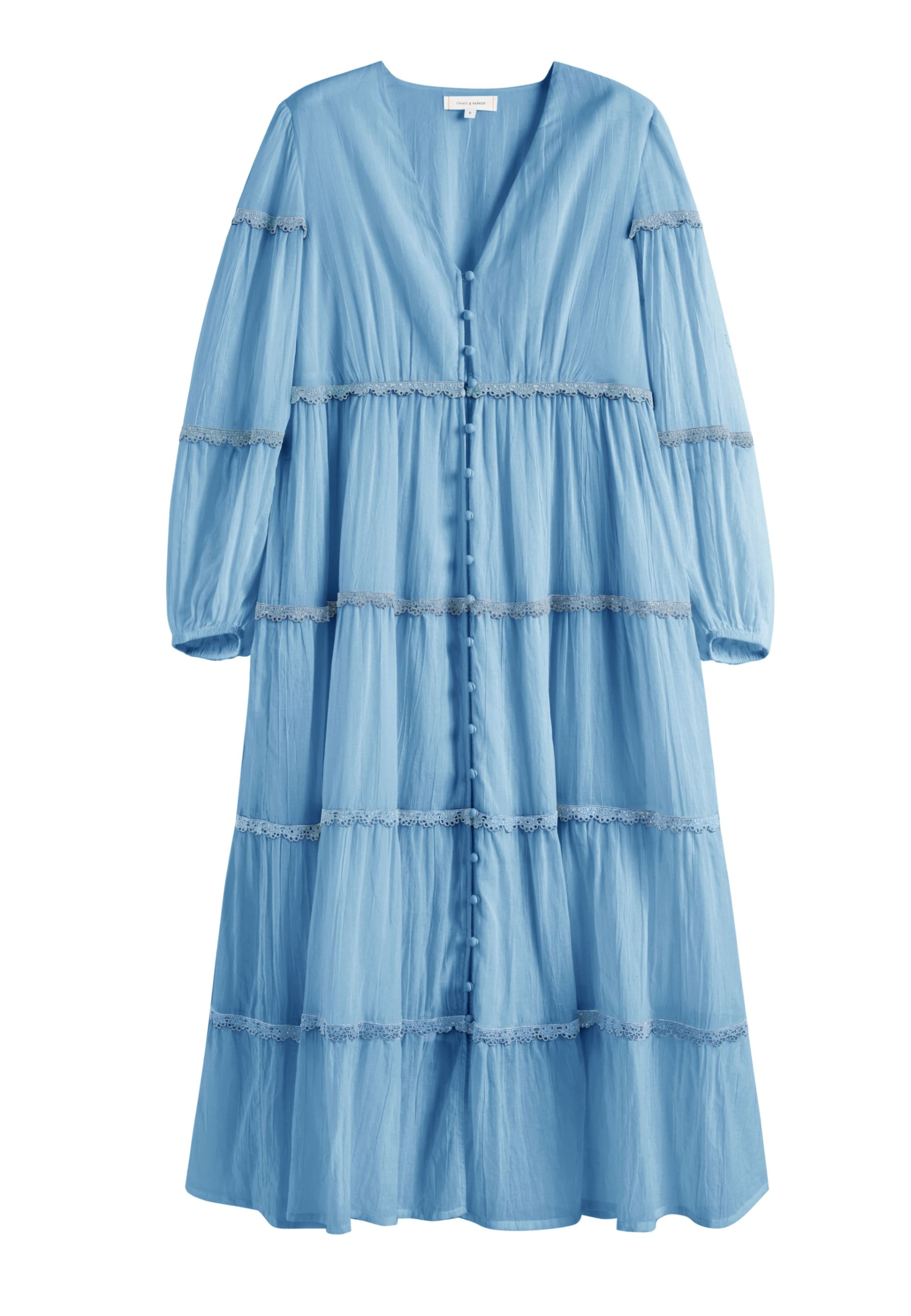 Chinti & Parker Puseromekko värissä sininen: etupuoli