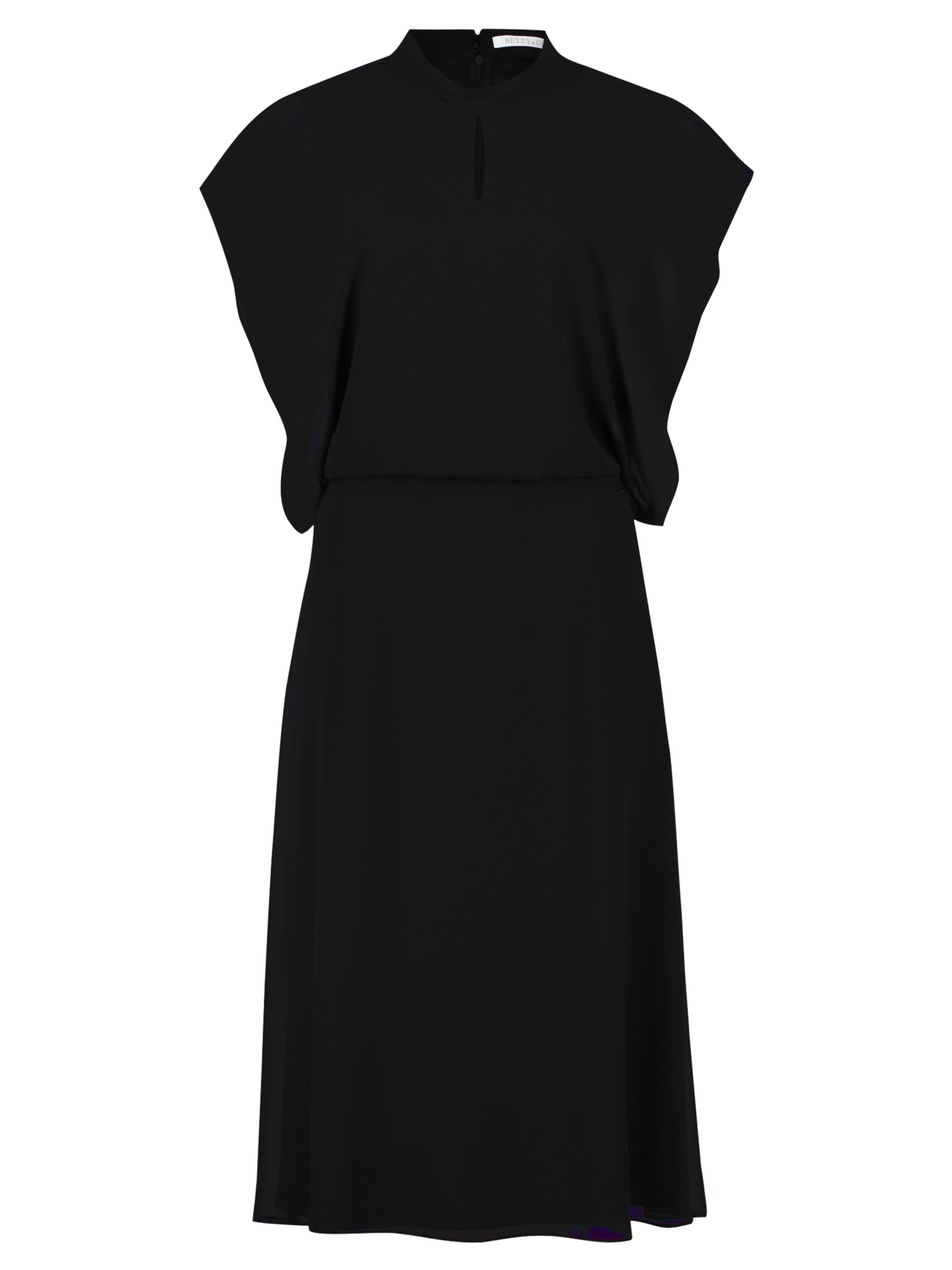 Betty & Co Kleid in Schwarz: Vorderseite