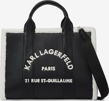 Karl Lagerfeld Shopper - Čierna: predná strana