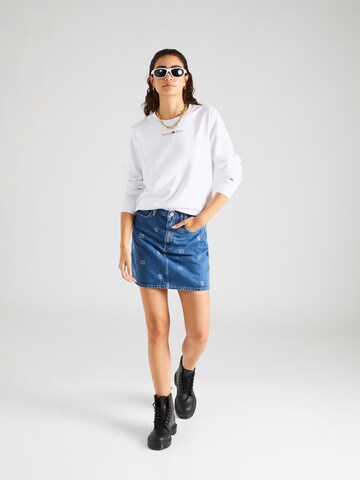 Sweat-shirt Tommy Jeans en blanc